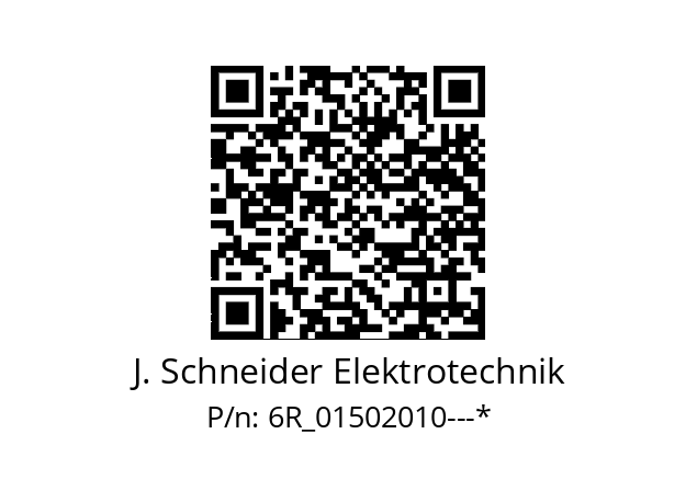   J. Schneider Elektrotechnik 6R_01502010---*