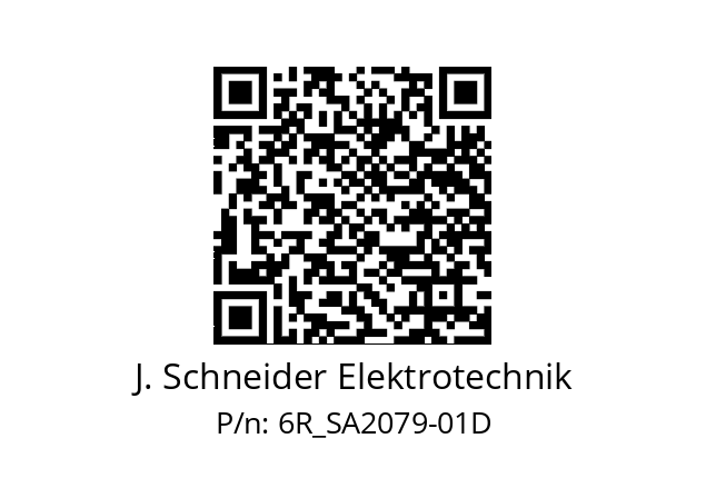   J. Schneider Elektrotechnik 6R_SA2079-01D