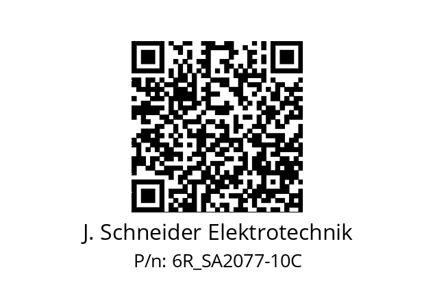   J. Schneider Elektrotechnik 6R_SA2077-10C