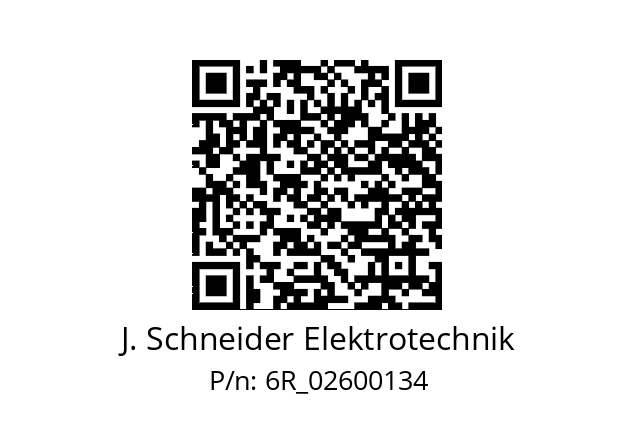   J. Schneider Elektrotechnik 6R_02600134