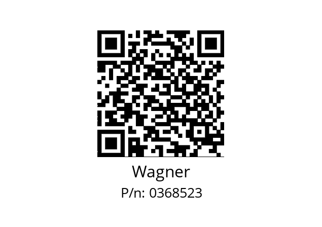   Wagner 0368523