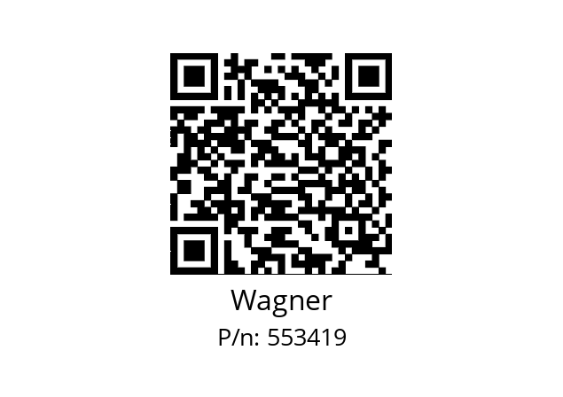   Wagner 553419