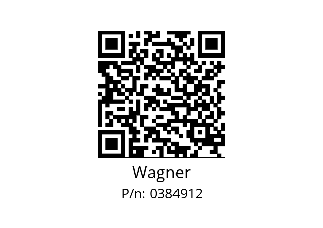   Wagner 0384912