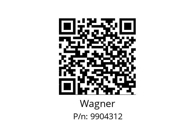   Wagner 9904312