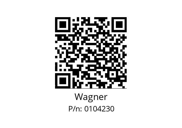   Wagner 0104230