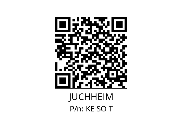   JUCHHEIM KE SO T