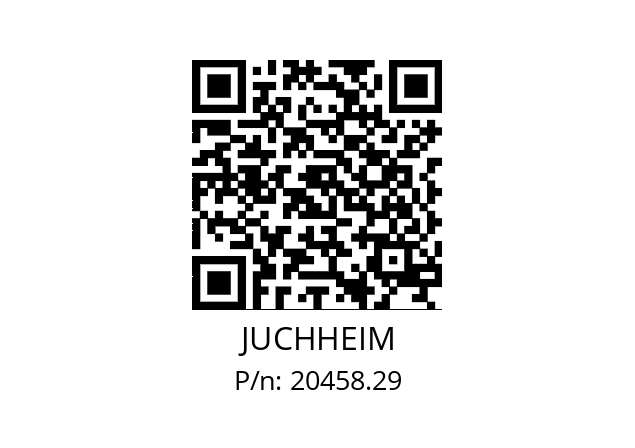   JUCHHEIM 20458.29