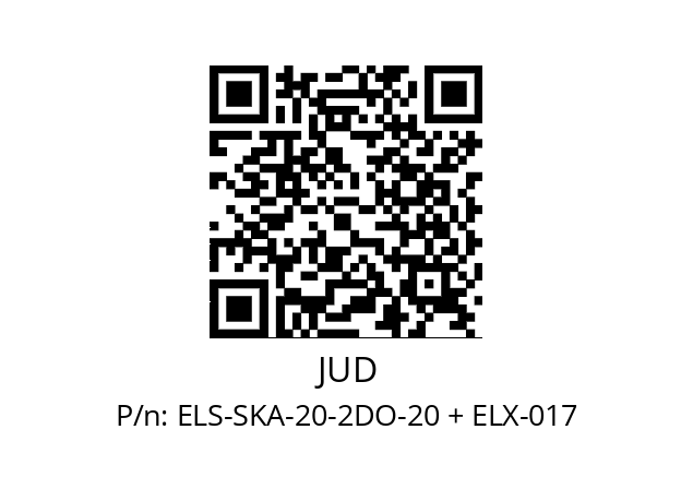   JUD ELS-SKA-20-2DO-20 + ELX-017