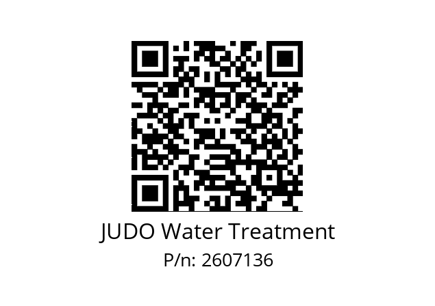   JUDO Water Treatment 2607136