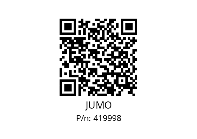   JUMO 419998