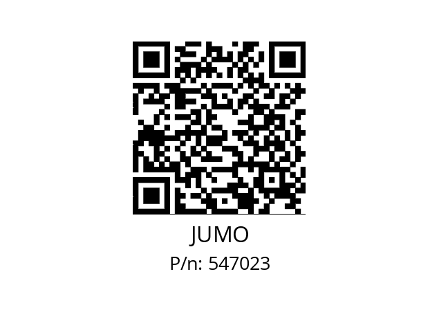  202756/65-607-0-82/767,941 JUMO 547023