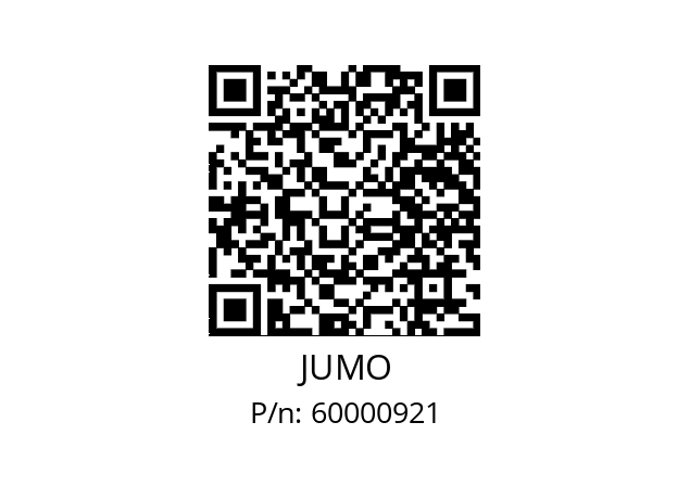  602021/0001-027-000-25-1000-40-10-00-00-000-00-6/ JUMO 60000921