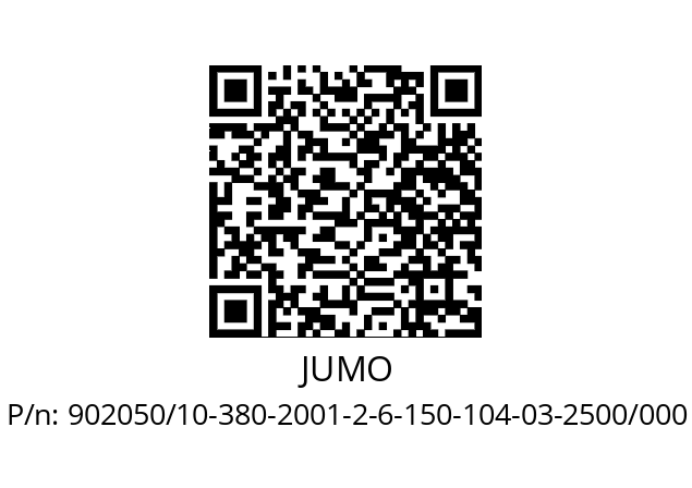   JUMO 902050/10-380-2001-2-6-150-104-03-2500/000