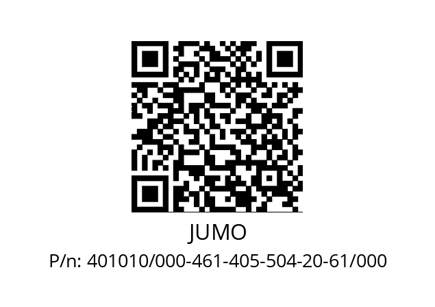   JUMO 401010/000-461-405-504-20-61/000