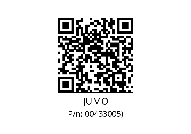   JUMO 00433005)