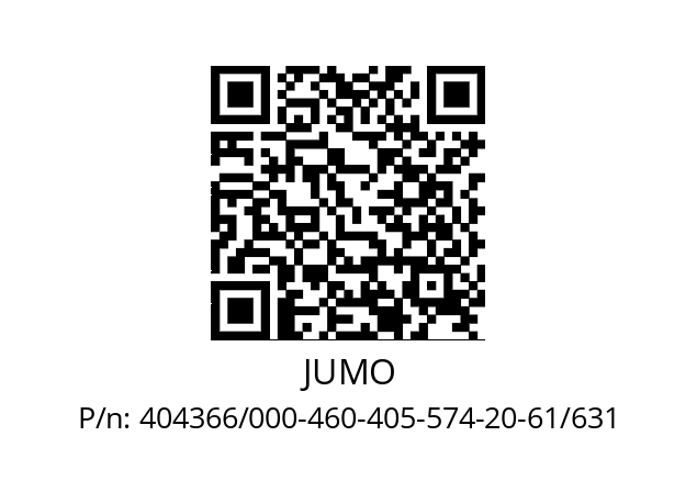   JUMO 404366/000-460-405-574-20-61/631