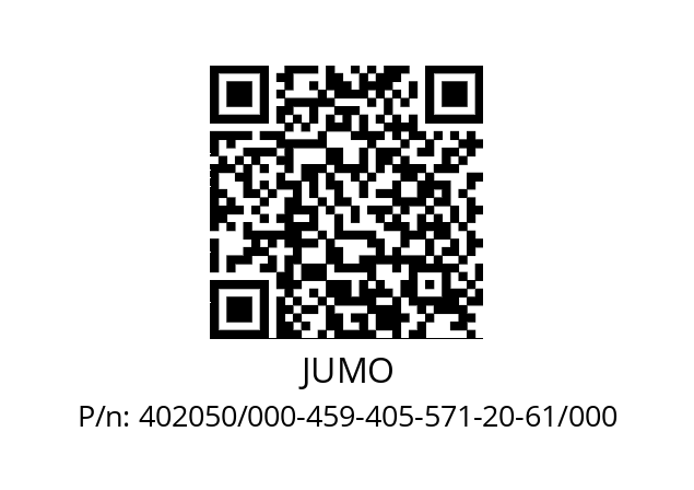   JUMO 402050/000-459-405-571-20-61/000