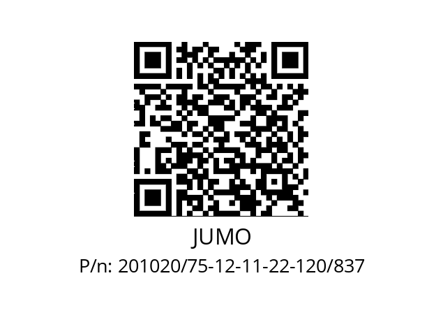   JUMO 201020/75-12-11-22-120/837