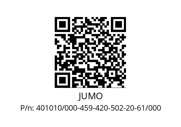   JUMO 401010/000-459-420-502-20-61/000