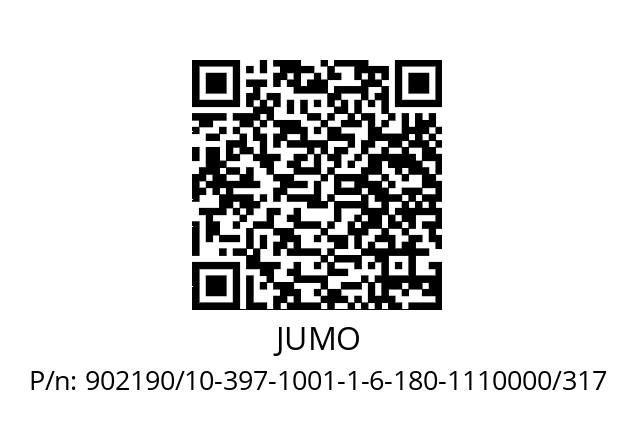   JUMO 902190/10-397-1001-1-6-180-1110000/317