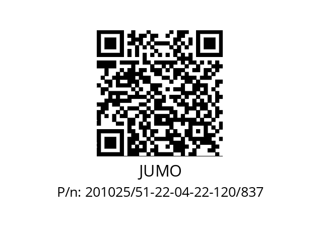   JUMO 201025/51-22-04-22-120/837