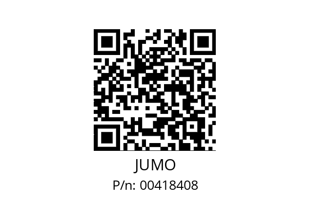   JUMO 00418408