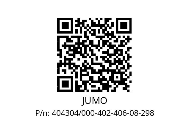   JUMO 404304/000-402-406-08-298