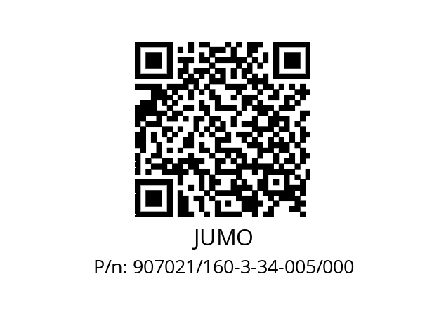   JUMO 907021/160-3-34-005/000