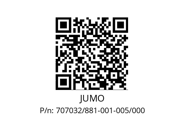   JUMO 707032/881-001-005/000