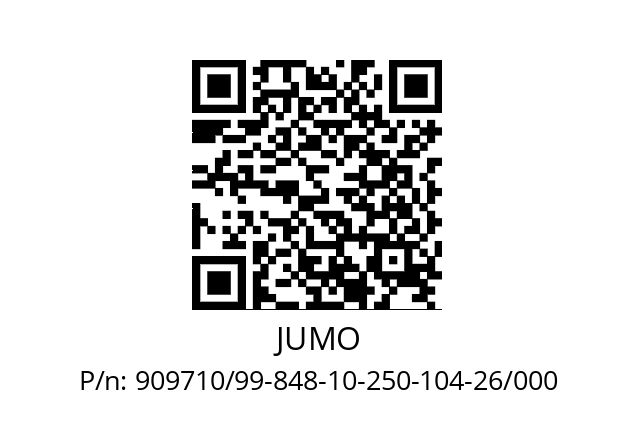   JUMO 909710/99-848-10-250-104-26/000