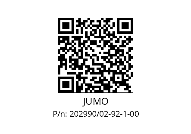   JUMO 202990/02-92-1-00