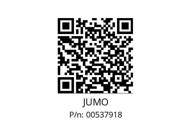   JUMO 00537918