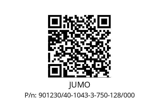   JUMO 901230/40-1043-3-750-128/000