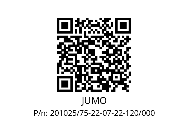   JUMO 201025/75-22-07-22-120/000