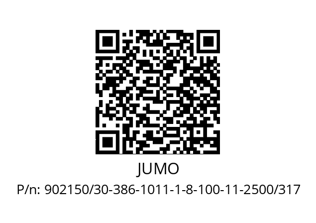   JUMO 902150/30-386-1011-1-8-100-11-2500/317