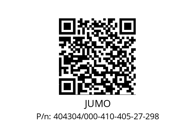   JUMO 404304/000-410-405-27-298