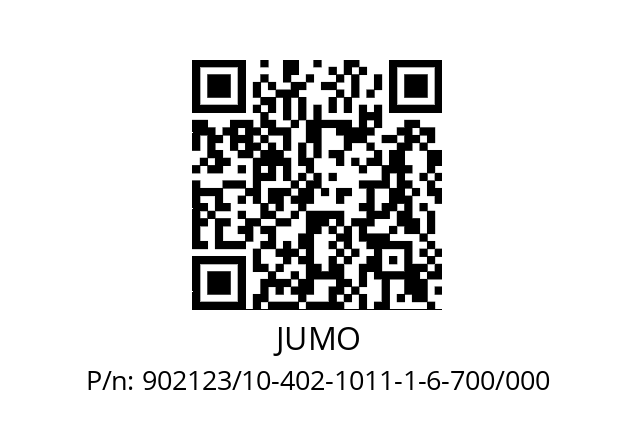   JUMO 902123/10-402-1011-1-6-700/000