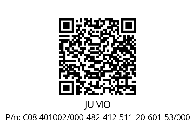   JUMO C08 401002/000-482-412-511-20-601-53/000