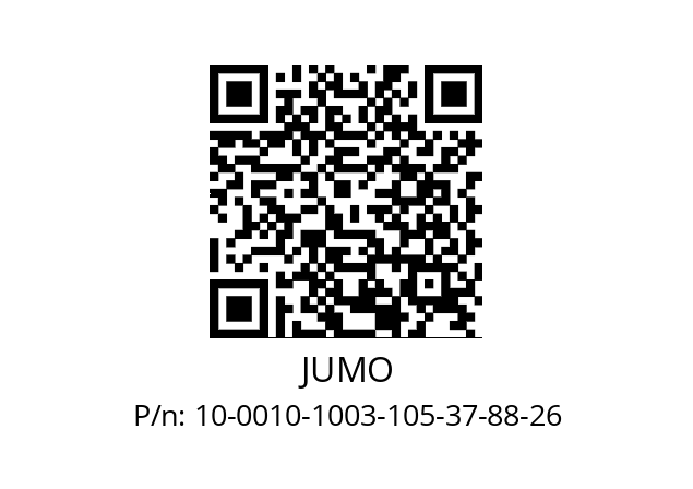   JUMO 10-0010-1003-105-37-88-26