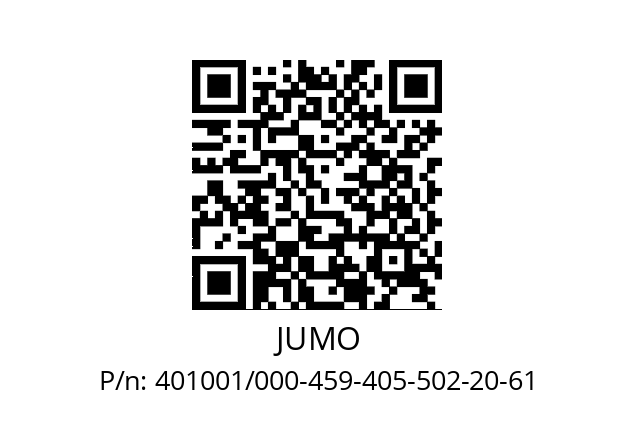   JUMO 401001/000-459-405-502-20-61