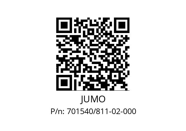   JUMO 701540/811-02-000