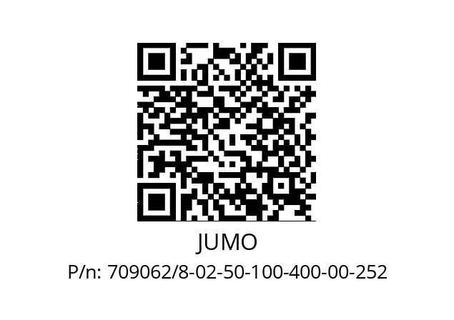   JUMO 709062/8-02-50-100-400-00-252