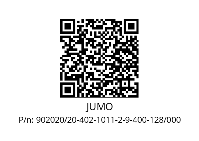   JUMO 902020/20-402-1011-2-9-400-128/000