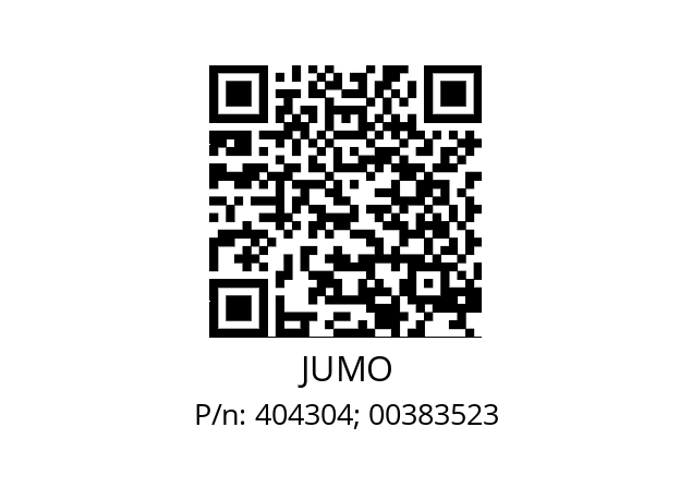   JUMO 404304; 00383523