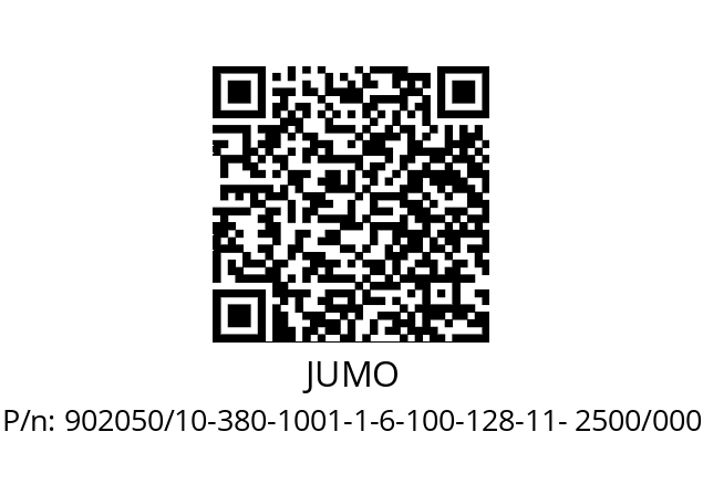   JUMO 902050/10-380-1001-1-6-100-128-11- 2500/000