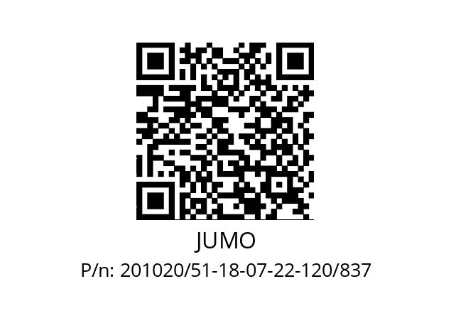   JUMO 201020/51-18-07-22-120/837