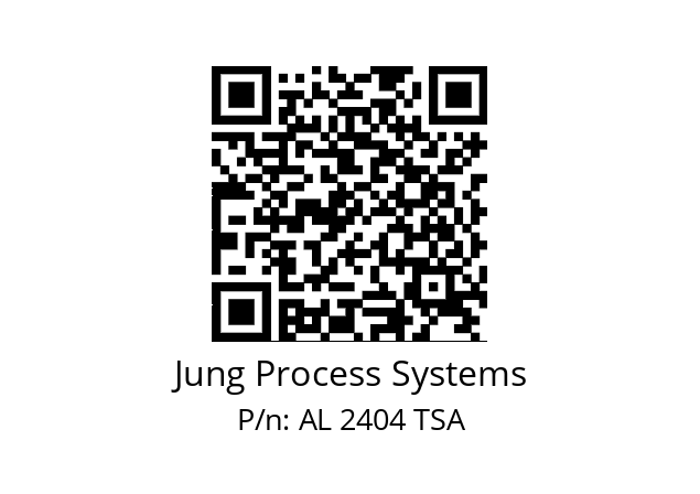   Jung Process Systems AL 2404 TSA