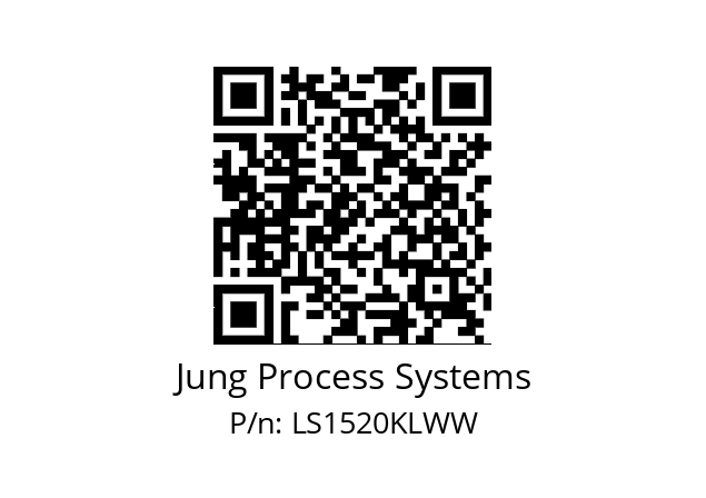   Jung Process Systems LS1520KLWW