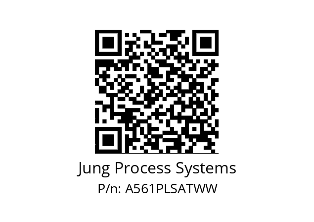   Jung Process Systems A561PLSATWW