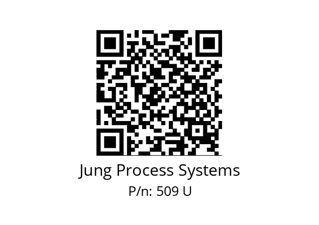   Jung Process Systems 509 U